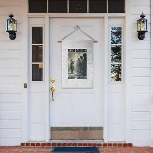 Frogs Resist Christmas Garden Flag Funny Portland Protest ICE Activist Meme TS14 Print Your Wear