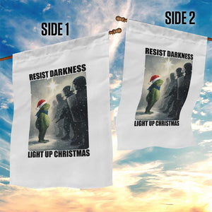 Frogs Resist Christmas Garden Flag Funny Portland Protest ICE Activist Meme TS14 Print Your Wear