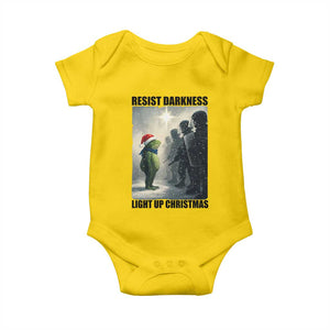 Frogs Resist Christmas Baby Onesie Funny Portland Protest ICE Activist Meme TS14 Daisy Print Your Wear