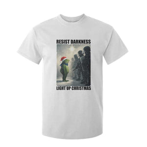 Frogs Resist Christmas T Shirt For Kid Funny Portland Protest ICE Activist Meme TS14 White Print Your Wear