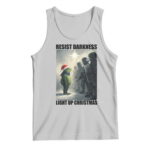 Frogs Resist Christmas Tank Top Funny Portland Protest ICE Activist Meme TS14 Ash Print Your Wear