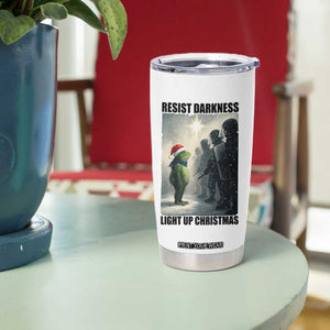 Frogs Resist Christmas Tumbler Cup Funny Portland Protest ICE Activist Meme TS14 Print Your Wear