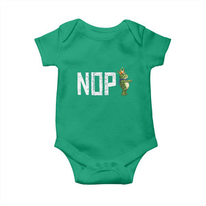 Frogs Resist Baby Onesie No Kings In America Political 2025 TS14 Irish Green Print Your Wear