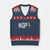 Frogs Resist V-Neck Knit Sweater Vest No Kings In America Political 2025 - Print Your Wear