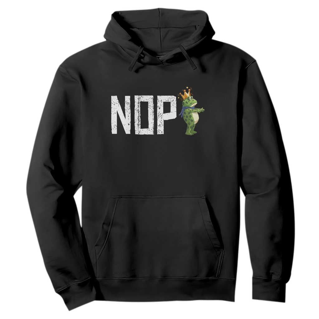 Frogs Resist Hoodie No Kings In America Political 2025 TS14 Black Print Your Wear
