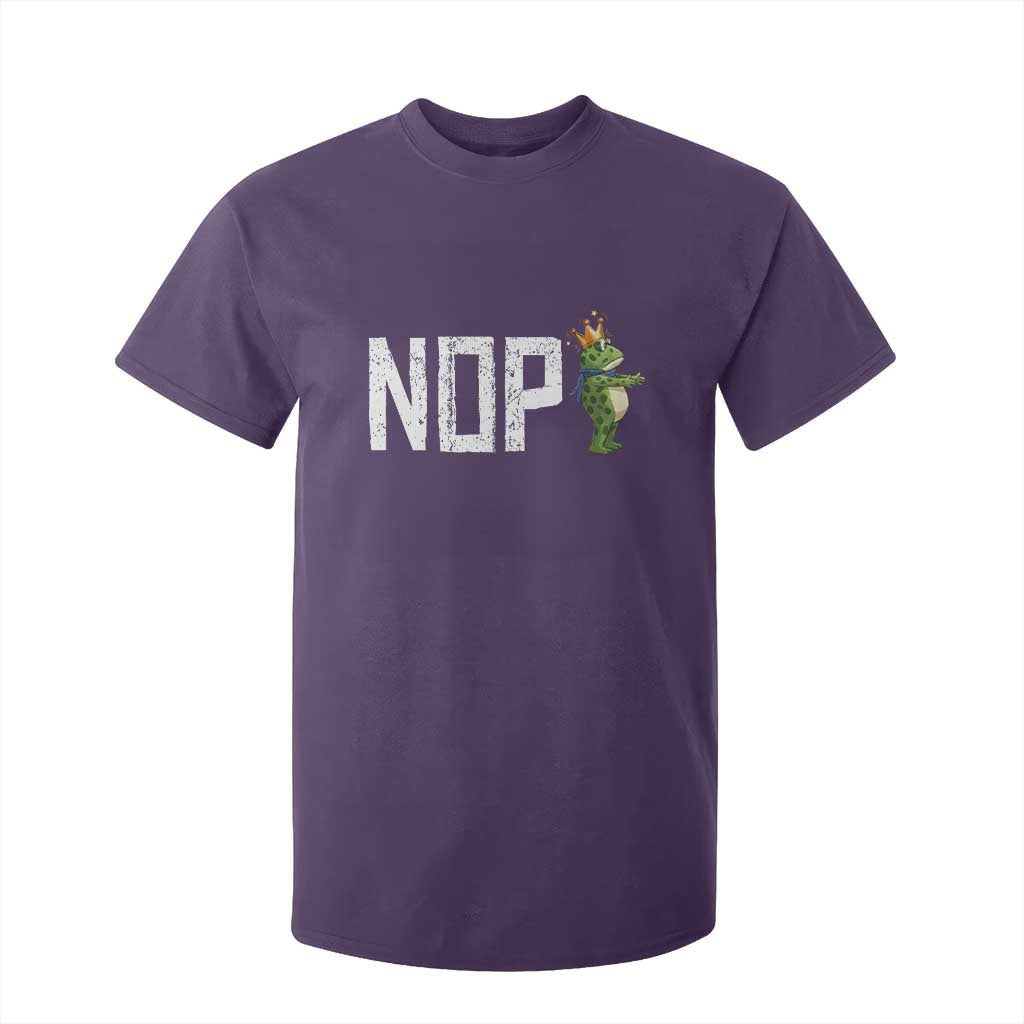 Frogs Resist T Shirt For Kid No Kings In America Political 2025 TS14 Purple Print Your Wear