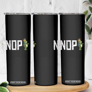Frogs Resist Skinny Tumbler No Kings In America Political 2025 TS14 Print Your Wear