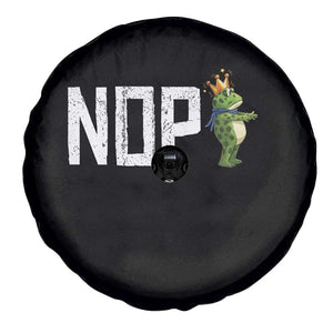 Frogs Resist Spare Tire Cover No Kings In America Political 2025 TS14 Print Your Wear