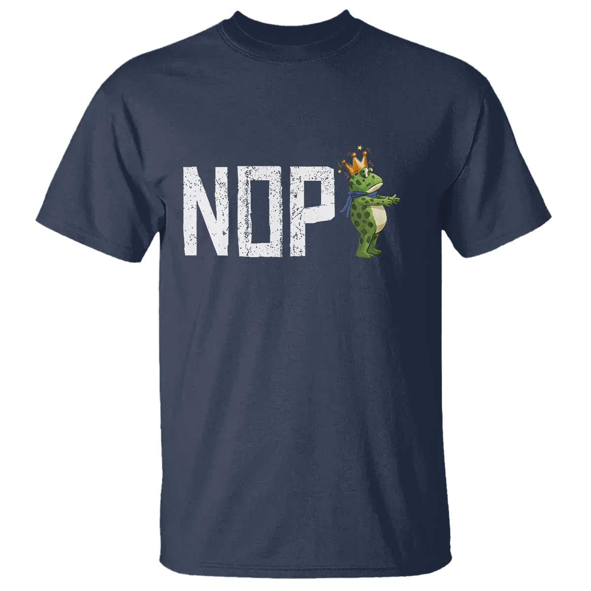 Frogs Resist T Shirt No Kings In America Political 2025 TS14 Navy Print Your Wear