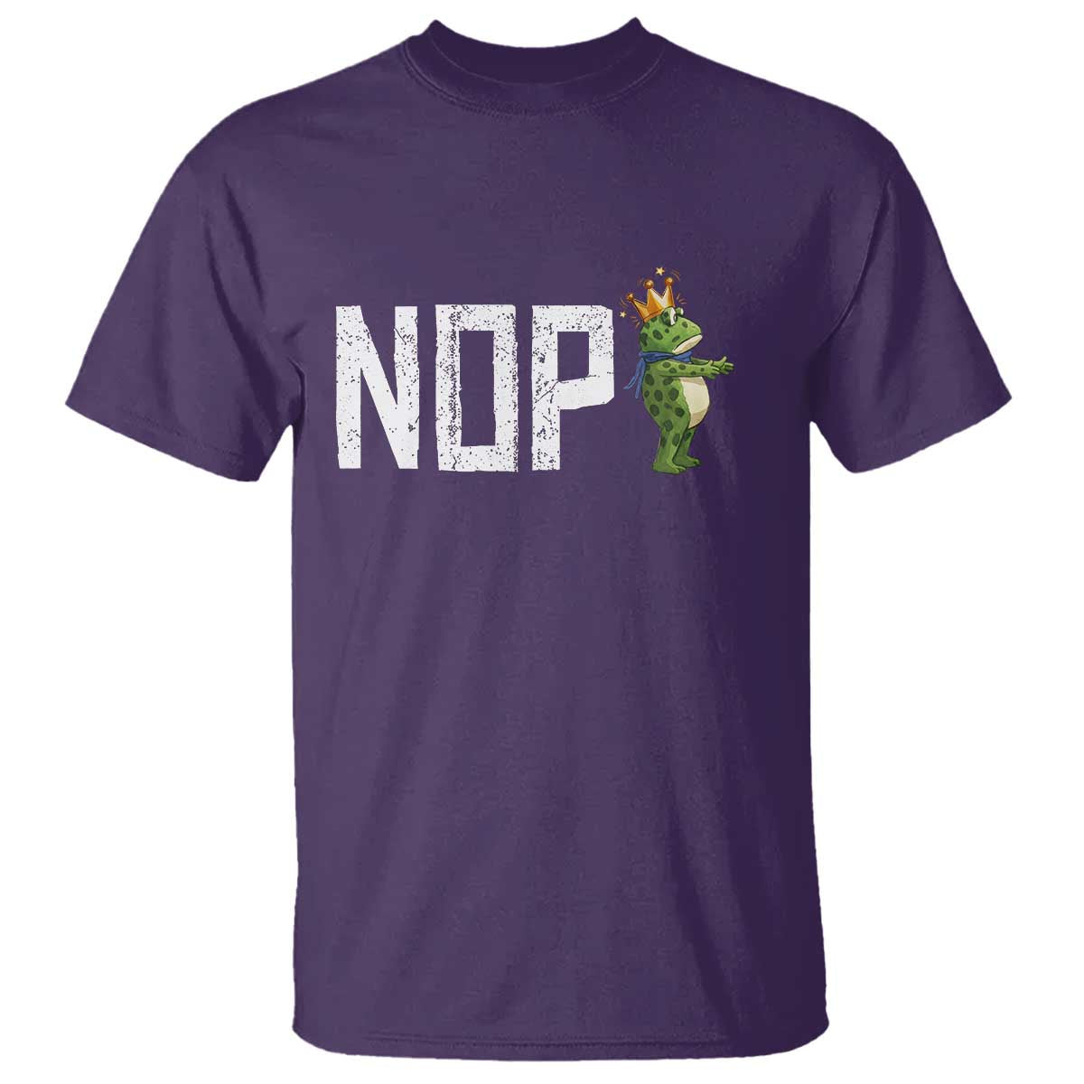 Frogs Resist T Shirt No Kings In America Political 2025 TS14 Purple Print Your Wear