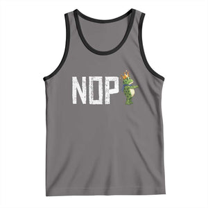 Frogs Resist Tank Top No Kings In America Political 2025 TS14 Deep Heather Black Print Your Wear