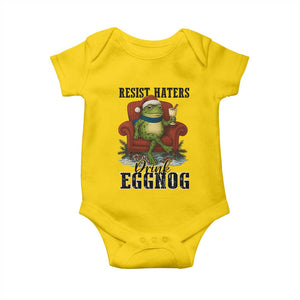 Frogs Resist Christmas Baby Onesie Portland Frog Activist America Political 2025 TS14 Daisy Print Your Wear
