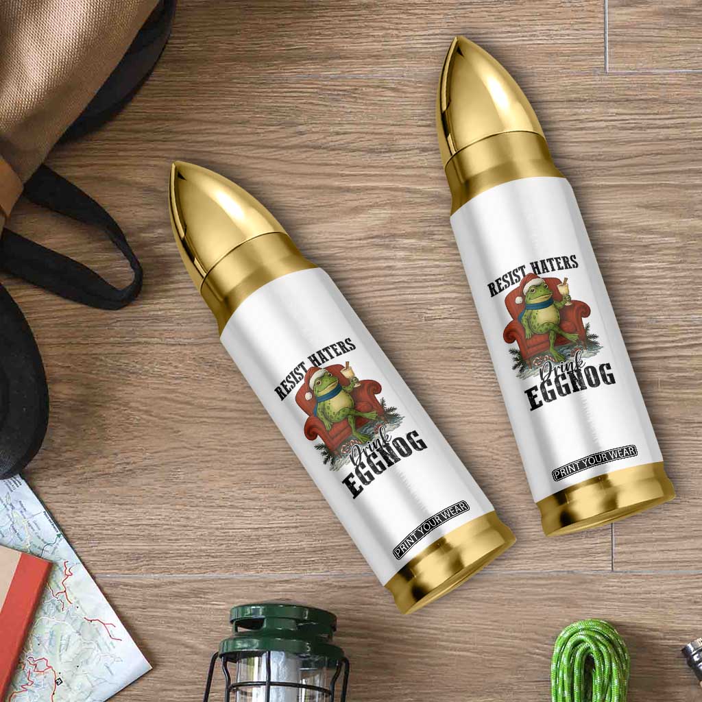 Frogs Resist Christmas Bullet Tumbler Portland Frog Activist America Political 2025 TS14 Print Your Wear