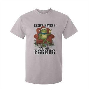 Frogs Resist Christmas T Shirt For Kid Portland Frog Activist America Political 2025 TS14 Ice Gray Print Your Wear