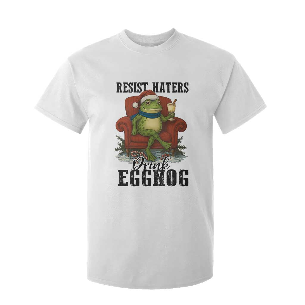Frogs Resist Christmas T Shirt For Kid Portland Frog Activist America Political 2025 TS14 White Print Your Wear