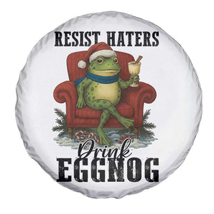 Frogs Resist Christmas Spare Tire Cover Portland Frog Activist America Political 2025 TS14 Print Your Wear