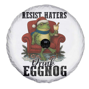 Frogs Resist Christmas Spare Tire Cover Portland Frog Activist America Political 2025 TS14 Print Your Wear