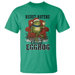 Frogs Resist Christmas T Shirt Portland Frog Activist America Political 2025 TS14 Irish Green Print Your Wear