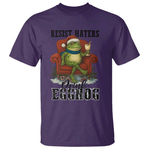 Frogs Resist Christmas T Shirt Portland Frog Activist America Political 2025 TS14 Purple Print Your Wear