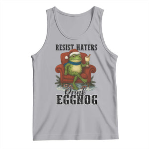 Frogs Resist Christmas Tank Top Portland Frog Activist America Political 2025 TS14 Athletic Heather Print Your Wear