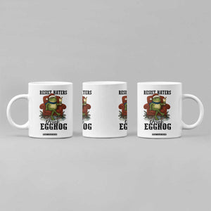 Frogs Resist Christmas Coffee Mug Portland Frog Activist America Political 2025 TS14 Print Your Wear