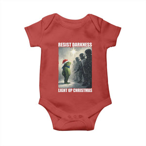 Resist Frog Christmas Baby Onesie Funny Portland Protest ICE Activist Meme TS14 Red Print Your Wear
