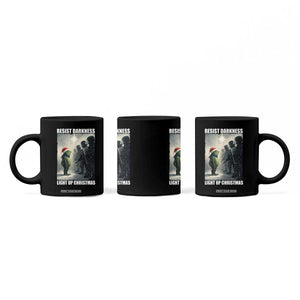 Resist Frog Christmas Coffee Mug Funny Portland Protest ICE Activist Meme TS14 Print Your Wear