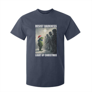 Resist Frog Christmas T Shirt For Kid Funny Portland Protest ICE Activist Meme TS14 Navy Print Your Wear