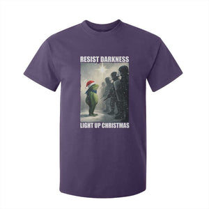 Resist Frog Christmas T Shirt For Kid Funny Portland Protest ICE Activist Meme TS14 Purple Print Your Wear