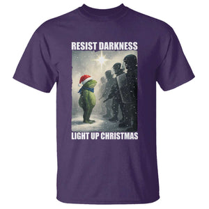 Resist Frog Christmas T Shirt Funny Portland Protest ICE Activist Meme TS14 Purple Print Your Wear