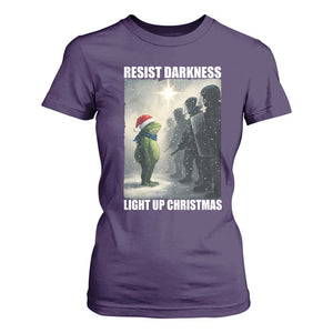 Resist Frog Christmas T Shirt For Women Funny Portland Protest ICE Activist Meme TS14 Purple Print Your Wear