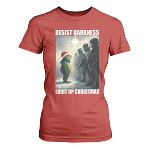 Resist Frog Christmas T Shirt For Women Funny Portland Protest ICE Activist Meme TS14 Red Print Your Wear