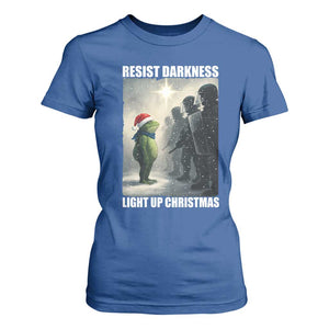 Resist Frog Christmas T Shirt For Women Funny Portland Protest ICE Activist Meme TS14 Royal Blue Print Your Wear