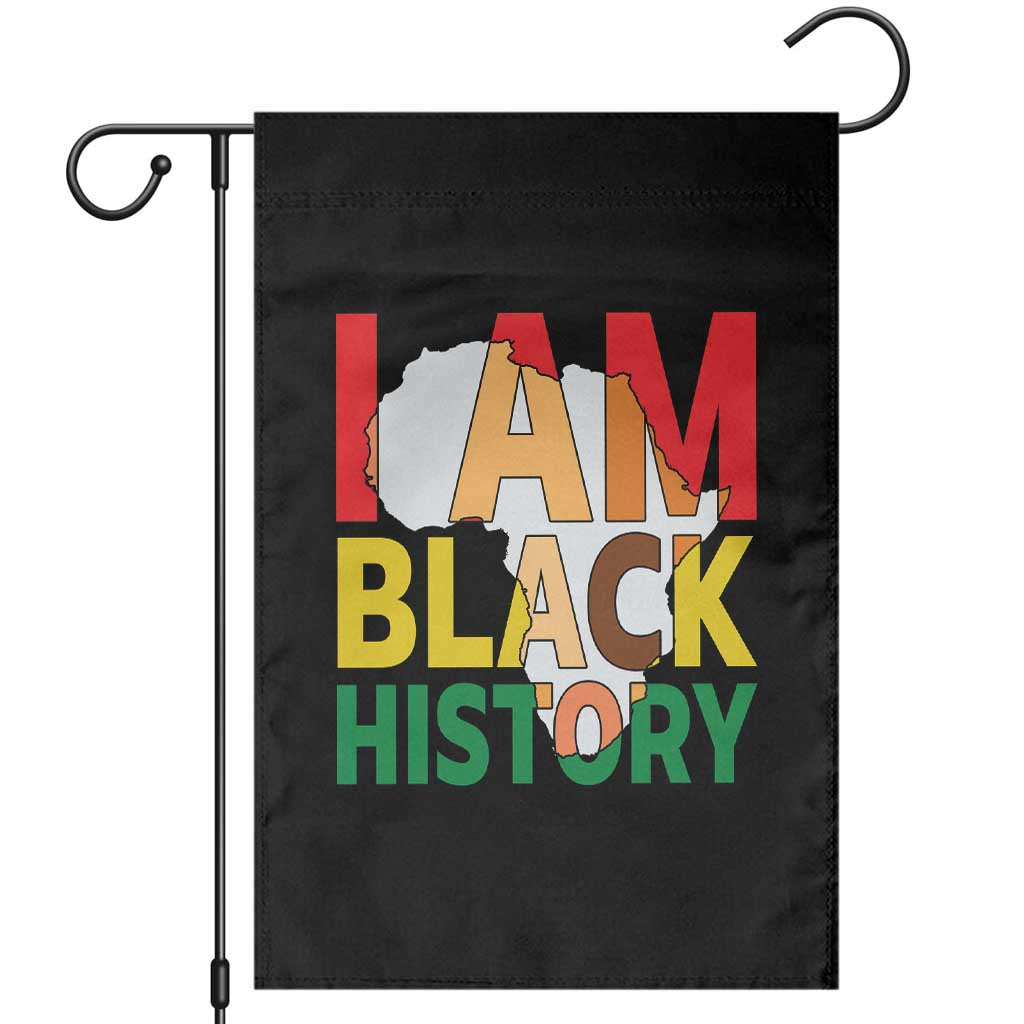 Black History Month African American Garden Flag I Am Black History TS14 Black Print Your Wear