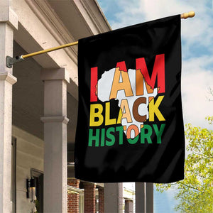 Black History Month African American Garden Flag I Am Black History TS14 Print Your Wear