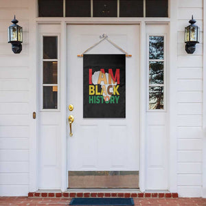 Black History Month African American Garden Flag I Am Black History TS14 Print Your Wear