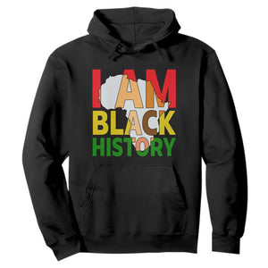 Black History Month African American Hoodie I Am Black History TS14 Black Print Your Wear
