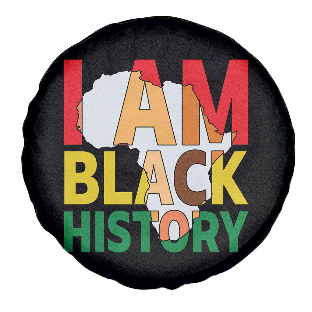 Black History Month African American Spare Tire Cover I Am Black History TS14 Print Your Wear