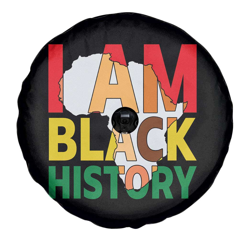 Black History Month African American Spare Tire Cover I Am Black History TS14 Print Your Wear