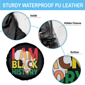 Black History Month African American Spare Tire Cover I Am Black History TS14 Print Your Wear