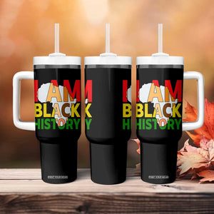 Black History Month African American Tumbler With Handle I Am Black History TS14 Print Your Wear