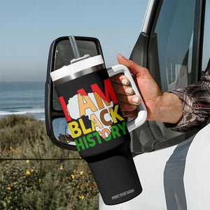 Black History Month African American Tumbler With Handle I Am Black History TS14 Print Your Wear