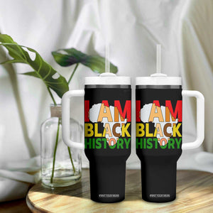 Black History Month African American Tumbler With Handle I Am Black History TS14 Print Your Wear
