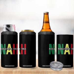 Nah Rosa Parks Quote 4 in 1 Can Cooler Tumbler Black Movement Protest TS14 Print Your Wear