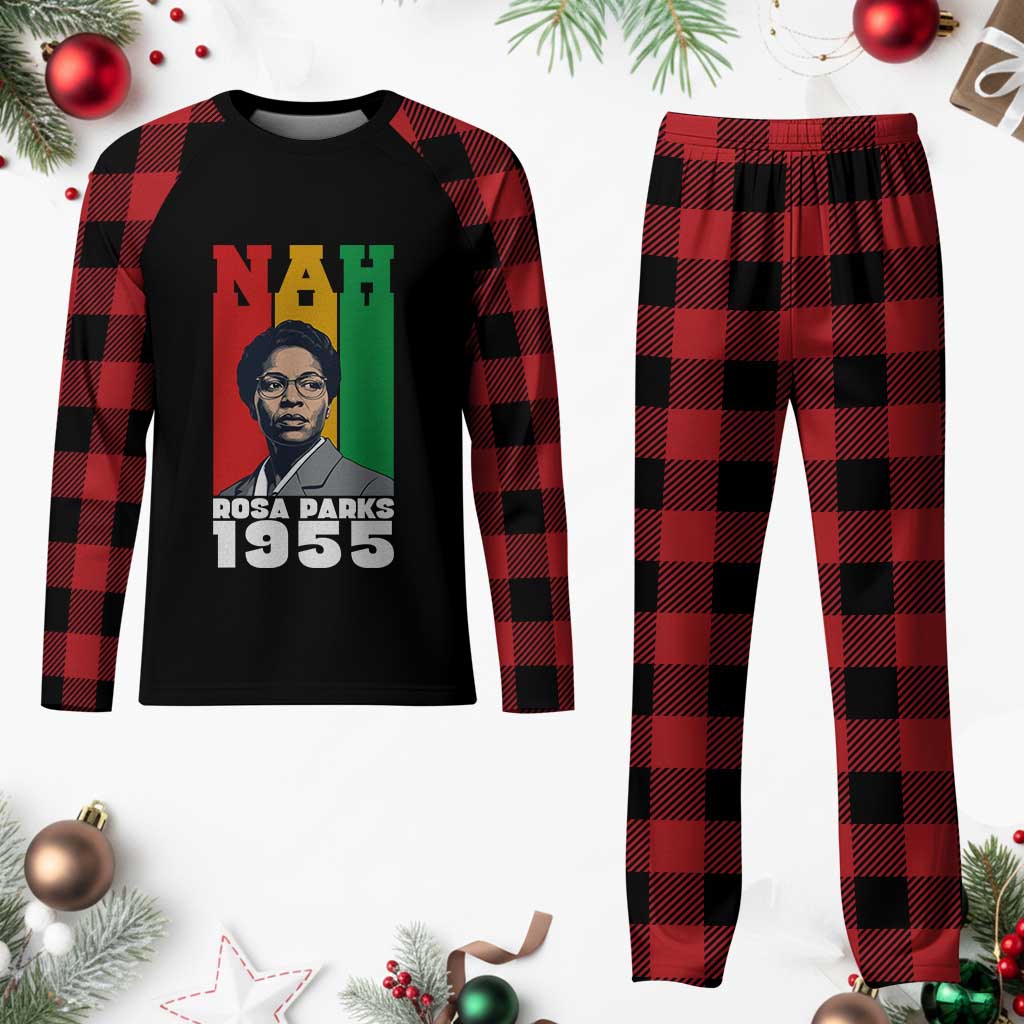 Nah Rosa Parks Quote Plaid Pajama Set Civil Rights African American TS14 Buffalo Plaid Print Your Wear