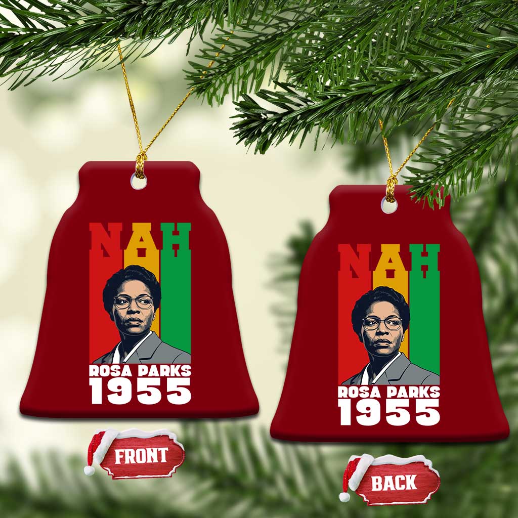 Nah Rosa Parks Quote Ceramic Ornament Civil Rights African American TS14 Print Your Wear