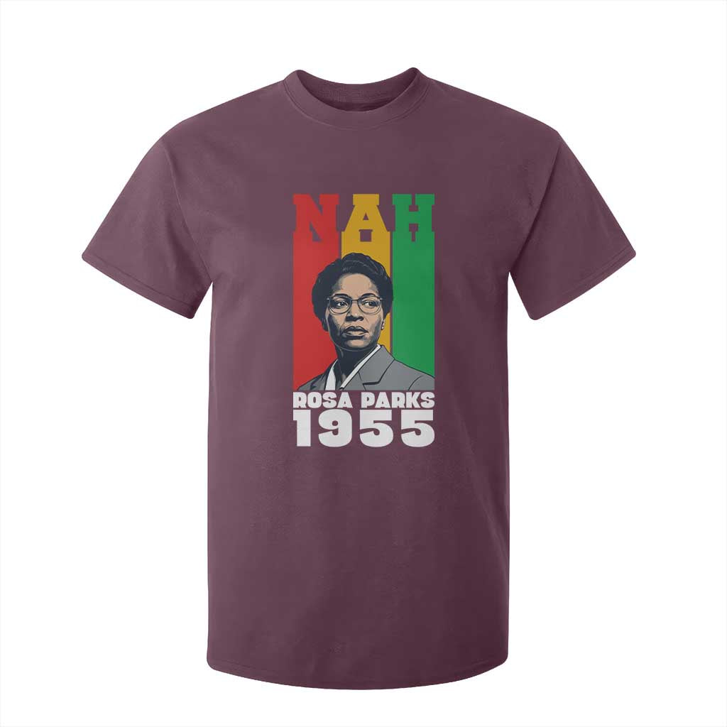 Nah Rosa Parks Quote T Shirt For Kid Civil Rights African American TS14 Maroon Print Your Wear
