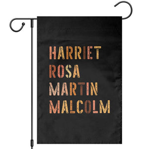 Black History Leaders Garden Flag Harriet Rosa Martin Malcolm TS14 Black Print Your Wear