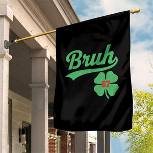 67 Bruh St Patricks Day Garden Flag Funny Six Seven Shamrock Meme TS14 Print Your Wear