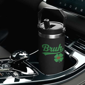 67 Bruh St Patricks Day Flip Straw Tumbler Funny Six Seven Shamrock Meme TS14 Print Your Wear